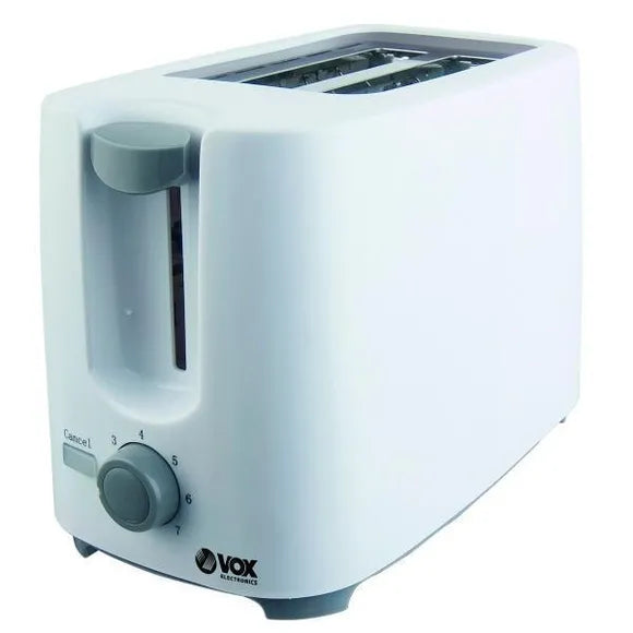 VOX TOASTER POWER: 700W, FOR 2 PIECES OF BREAD, 7 HEAT OPTIONS, AUTOMATIC SHUTDOWN (BRAND NEW)