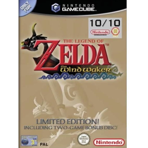 The Legend Of Zelda - The Wind Waker Limited Edition - GameCube - PAL (Used - Like New)