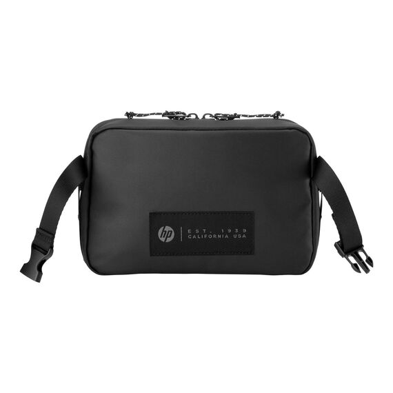 HP POUCH SPORT, WATER - RESISTANT MATERIAL, BLACK, 21 x 14 x 6.5 CM - Cyber Shop Cyprus