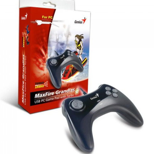 GENIUS JOYPAD MAXFIRE GRANDIAS, 8-WAY PAD/ACTION BUTTONS, TURBO BUTTON (BRAND NEW)