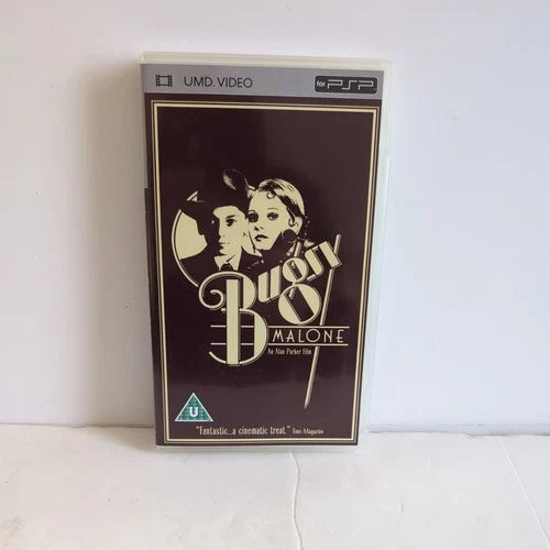Bugsy Malone - Sony PSP UMD Video (BRAND NEW - FACTORY SEALED)