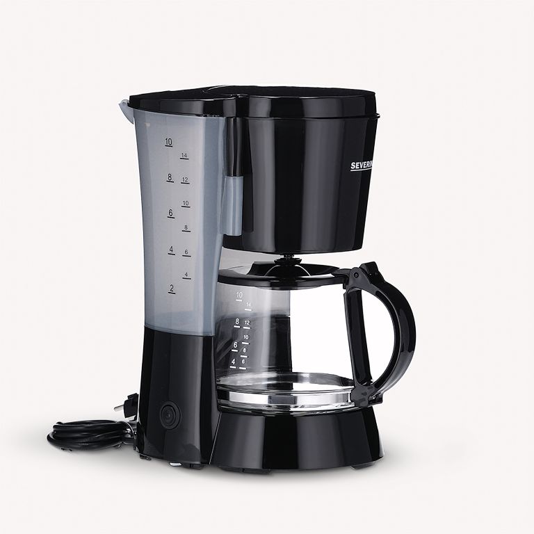 SEVERIN COFFEE MAKER BLACK 800W 10 CUPS (BRAND NEW) - Cyber Shop Cyprus