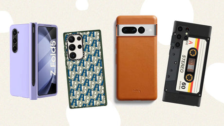  Collection of stylish Android phone cases in various colors and designs, offering protection and style for your device. Perfect for Android users in Cyprus looking for durable and trendy options.