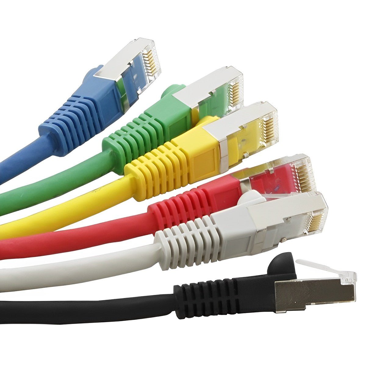 Variety of computer cables, including HDMI, USB, and Ethernet, designed to ensure seamless connectivity for your devices in Cyprus.