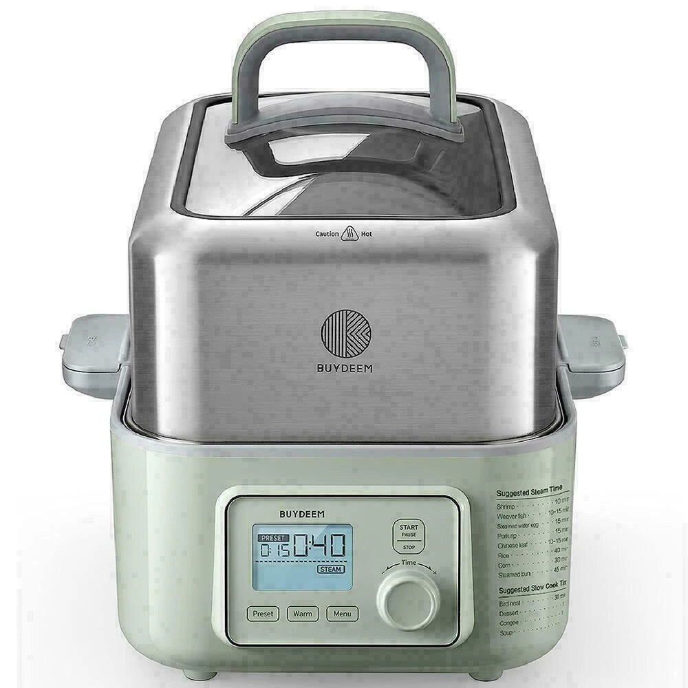 Efficient food steamers, designed to preserve nutrients while cooking vegetables, fish, and more, perfect for healthy meals in Cyprus.