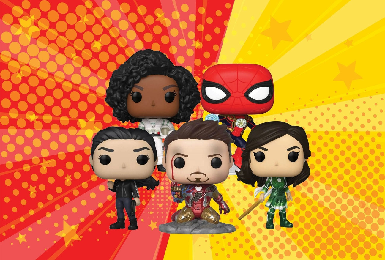 Collectible Funko Pop figures, featuring iconic characters from movies, TV shows, and games, perfect for fans and collectors in Cyprus.