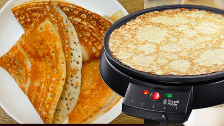 Easy-to-use crepe makers, perfect for creating delicious crepes and pancakes at home or in cafes in Cyprus.