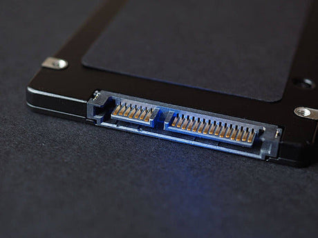 Reliable SSD drives on display, featuring high-speed performance, various storage capacities, and enhanced durability, ideal for upgrading laptops and desktops in Cyprus.