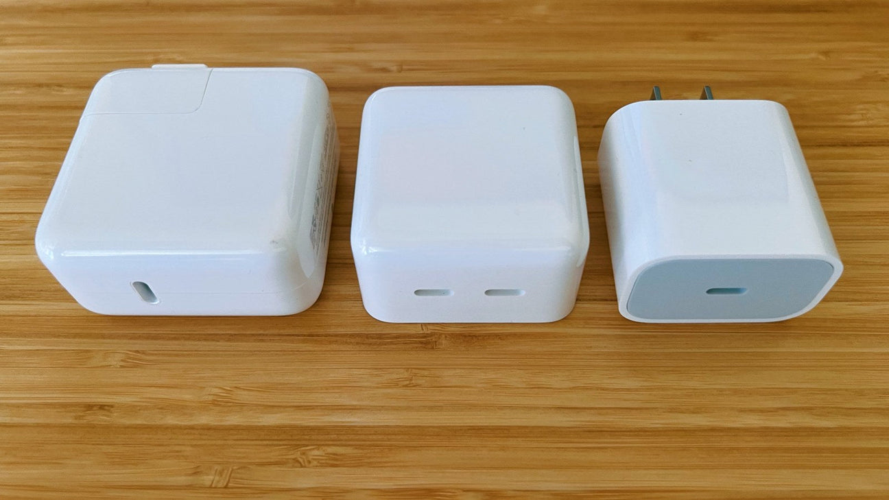 Selection of charger adapters, compatible with various devices, ensuring convenient and efficient charging solutions for all your electronics in Cyprus.