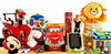 Vibrant assortment of toys and gifts, including playful and educational toys for children, as well as creative and personalized gift options for all ages, ideal for celebrations and special occasions in Cyprus.