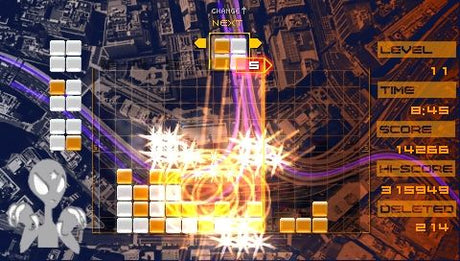 Lumines Puzzle Fusion - Sony PSP (Used - Like New)