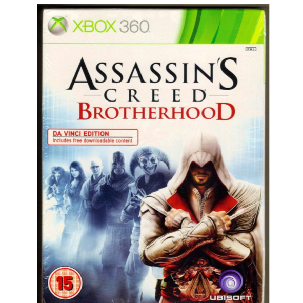 Assassins Creed Brotherhood Da Vinci Edition - XBOX 360 - PAL (Used - Like New)