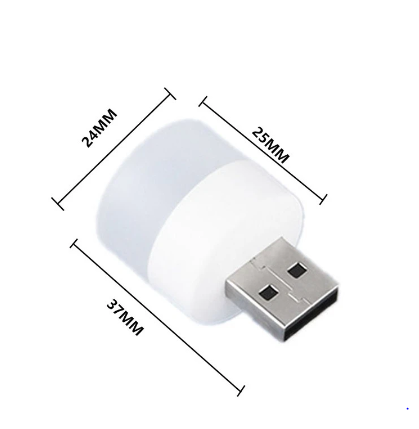 Mini USB Plug Lamp - With 2 Colours (BRAND NEW - FACTORY SEALED)