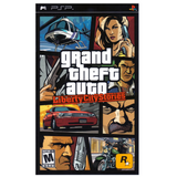 Grand Theft Auto: Liberty City Stories game case for PSP on a computer screen.