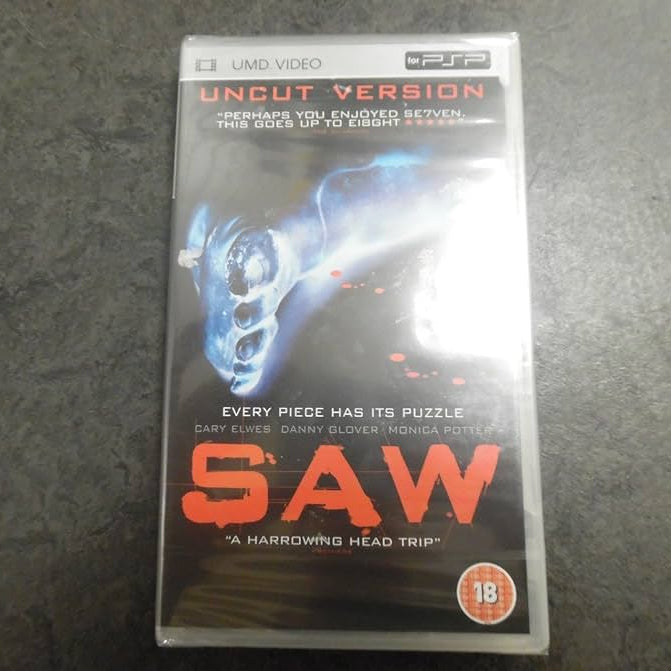 Saw Uncut Version - Sony PSP UMD Video (Used - Like New)