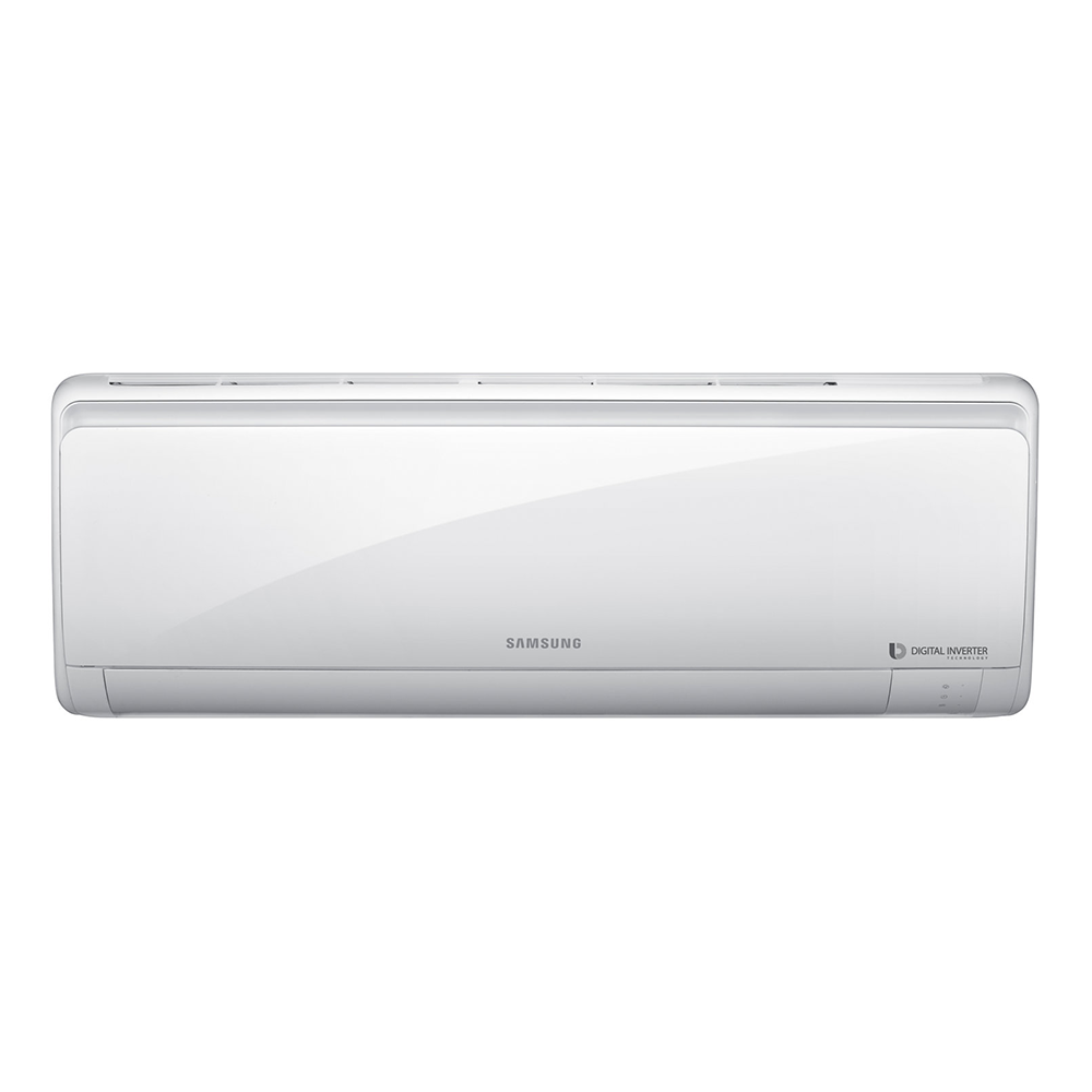 Samsung air conditioner on a white background