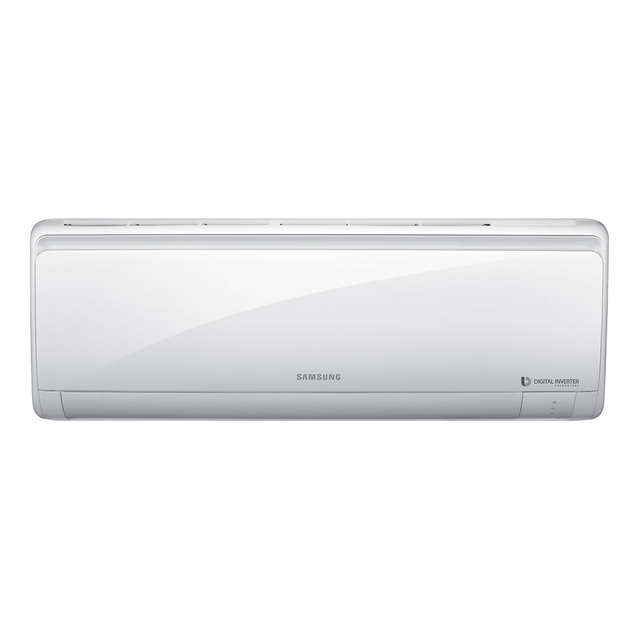 Samsung air conditioner on a white background