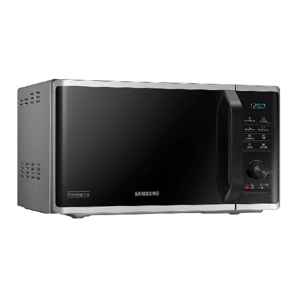 Samsung microwave oven on a white background