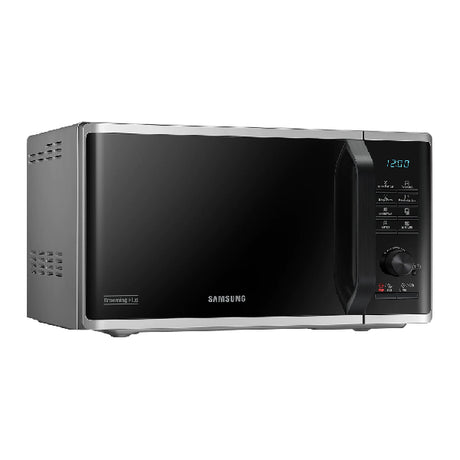Samsung microwave oven on a white background