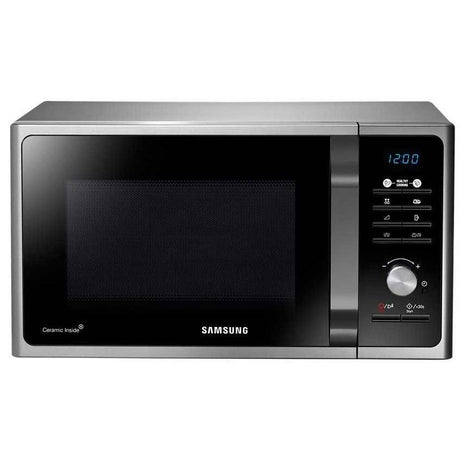 Samsung microwave oven on a white background