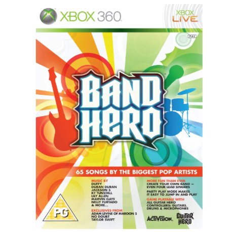 Band Hero - Game Only - XBOX 360 - PAL (Used - Like New) - Cyber Shop Cyprus