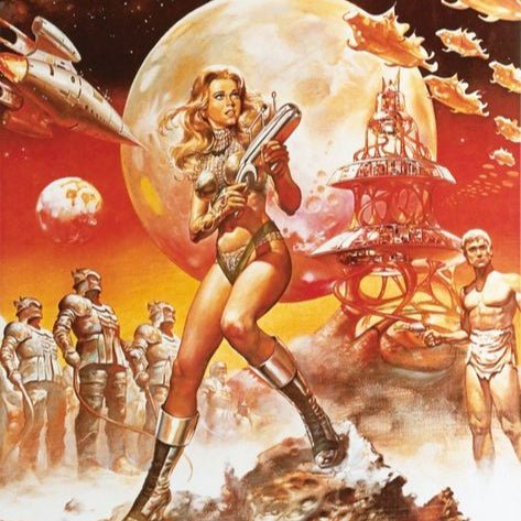 Barbarella: Queen of the Galaxy - DVD Video - NTSC (BRAND NEW - FACTORY SEALED) - Cyber Shop Cyprus