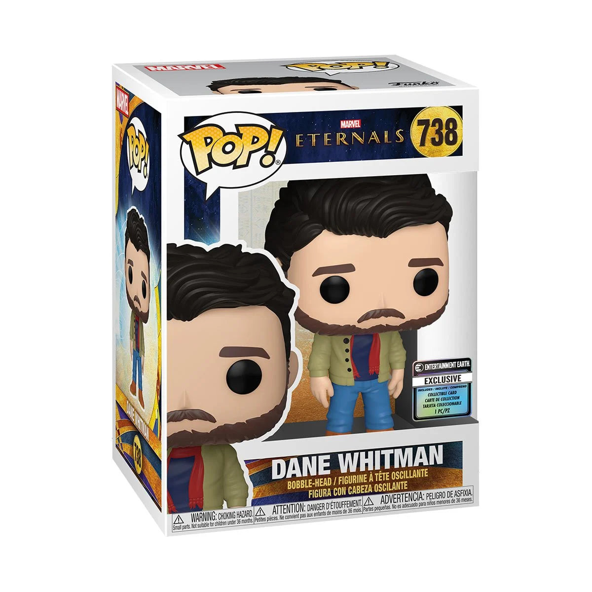 Funko POP Pop! Marvel: Eternals - Dane Whitman (BRAND NEW - FACTORY SEALED)