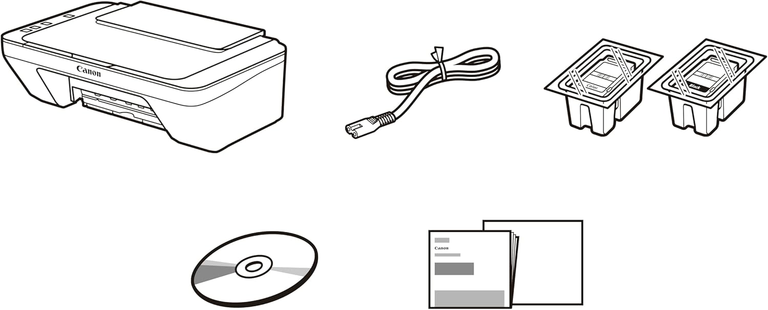 CANON PRINTER ALL IN ONE INKJET MG2550S A4, PRINT, SCAN, COPY (BRAND NEW) - Cyber Shop Cyprus