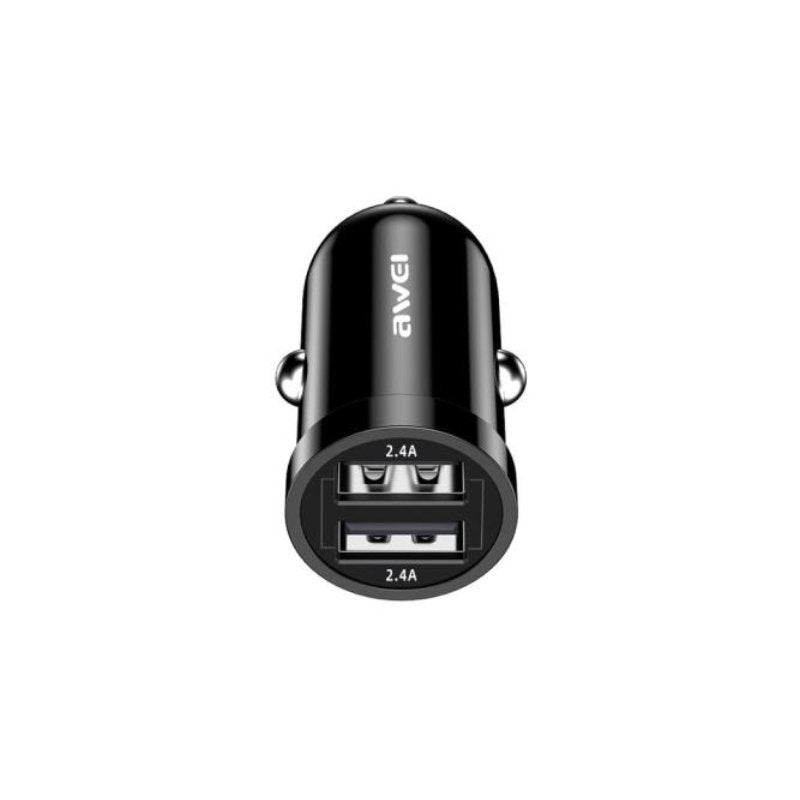 CAR CHARGER AWEI C - 707 2 USB PORTS (BRAND NEW) - Cyber Shop Cyprus