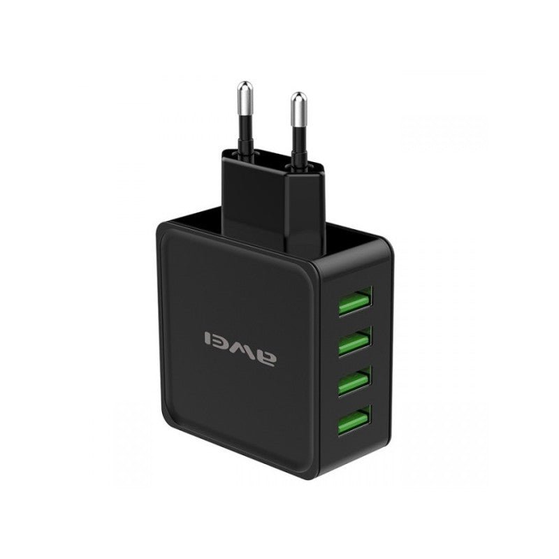 CHARGER ADAPTER AWEI C 842 - 4 X USB PORTS (BRAND NEW) - Cyber Shop Cyprus