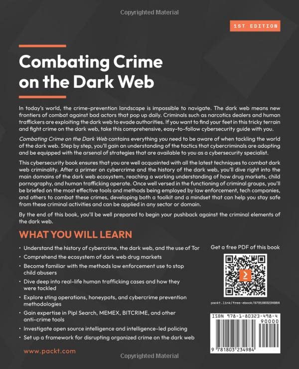 Combating Crime On The Dark Web / Packt / By Nearchos Nearchou - Cyber Shop Cyprus
