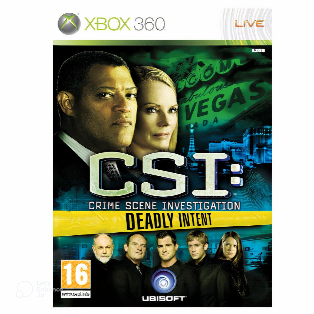 CSI: Crime Scene Investigation - Deadly Intent - XBOX 360 (Used) - Cyber Shop Cyprus