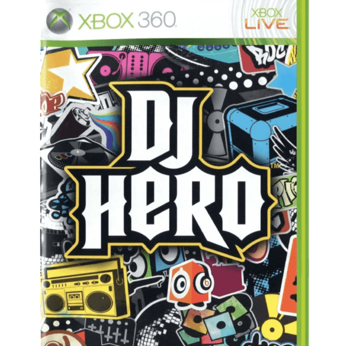 DJ Hero - Game Only - XBOX 360 - PAL (Used - Like New)
