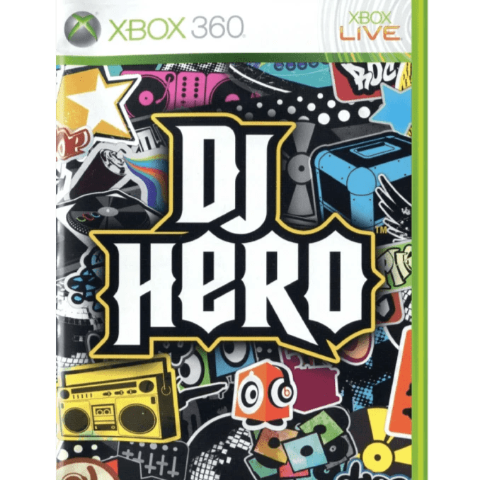 DJ Hero - Game Only - XBOX 360 - PAL (Used - Like New) - Cyber Shop Cyprus