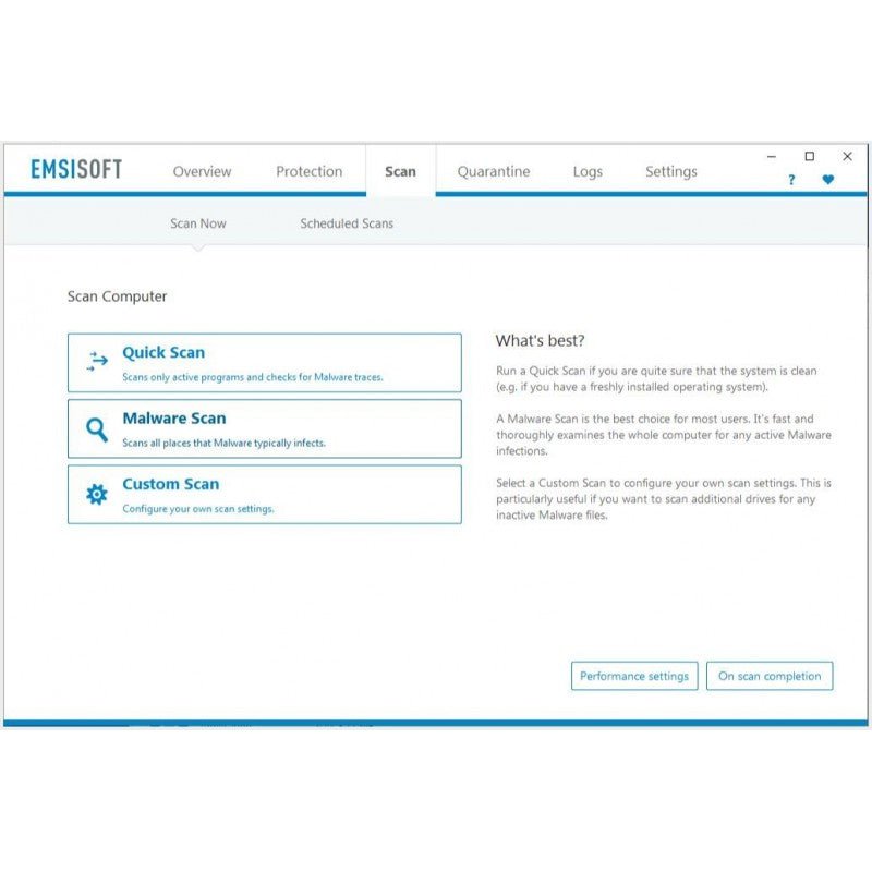 EMSISOFT ANTI - MALWARE HOME / 1 YEAR / 1 PC DIGITAL LICENCE - Cyber Shop Cyprus