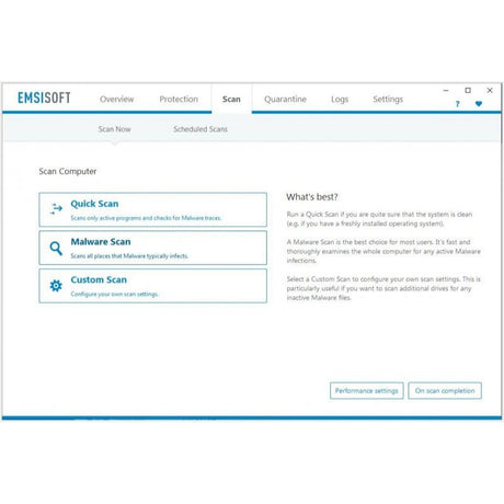 EMSISOFT ANTI - MALWARE HOME / 1 YEAR / 1 PC DIGITAL LICENCE - Cyber Shop Cyprus