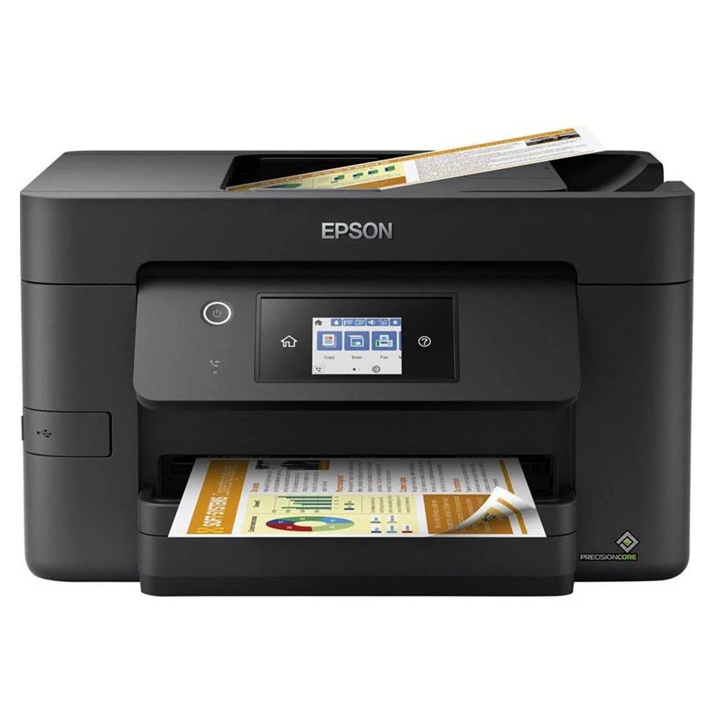 EPSON PRINTER ALL IN ONE INKJET COLOR BUSINESS WF - 3820DWF A4, PRINT, SCAN, COPY, FAX - Cyber Shop Cyprus