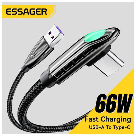 Essager 6A 66W USB Type C Charging Cable (BRAND NEW - FACTORY SEALED) - Cyber Shop Cyprus