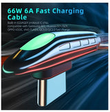 Essager 6A 66W USB Type C Charging Cable (BRAND NEW - FACTORY SEALED) - Cyber Shop Cyprus