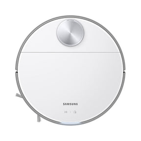 Samsung robot vacuum cleaner on a white background