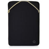 HP CARRY CASE NEOPRENE REVERSIBLE PROTECTIVE SLEEVE 14.1'', FLEXIBLE STYLE, EVERYDAY PROTECTION FROM BUMPS AND SCRAPES, GOLD / BLACK - Cyber Shop Cyprus