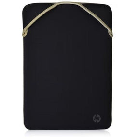HP CARRY CASE NEOPRENE REVERSIBLE PROTECTIVE SLEEVE 14.1'', FLEXIBLE STYLE, EVERYDAY PROTECTION FROM BUMPS AND SCRAPES, GOLD / BLACK - Cyber Shop Cyprus