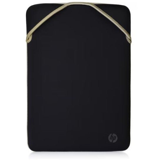 HP CARRY CASE NEOPRENE REVERSIBLE PROTECTIVE SLEEVE 14.1'', FLEXIBLE STYLE, EVERYDAY PROTECTION FROM BUMPS AND SCRAPES, GOLD / BLACK - Cyber Shop Cyprus