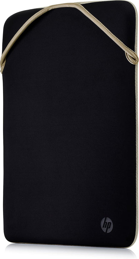 HP CARRY CASE NEOPRENE REVERSIBLE PROTECTIVE SLEEVE 14.1'', FLEXIBLE STYLE, EVERYDAY PROTECTION FROM BUMPS AND SCRAPES, GOLD / BLACK - Cyber Shop Cyprus