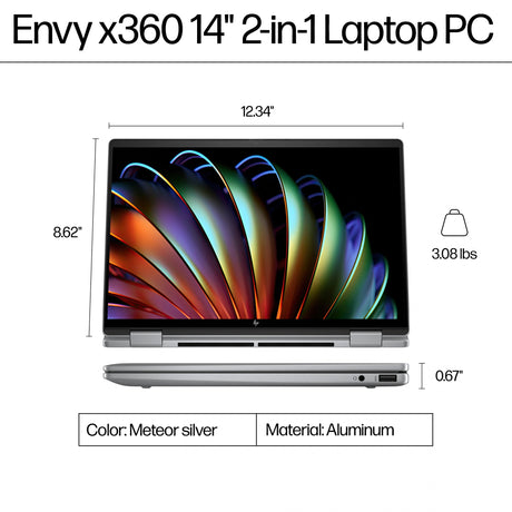 HP NOTEBOOK ENVY X360 CONVERTIBLE 14 - fa0004nv AMD RYZEN 7 16 GB RAM (BRAND NEW) - Cyber Shop Cyprus