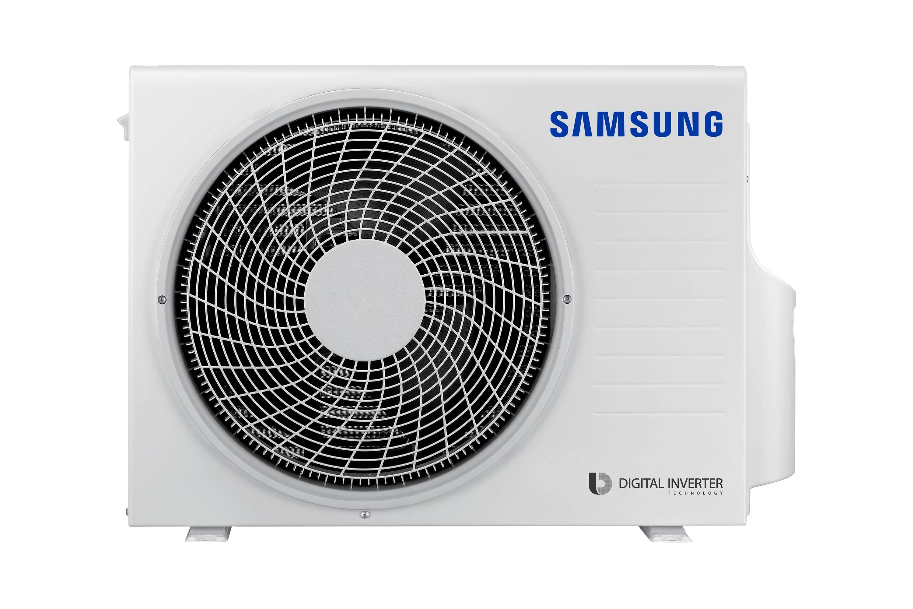Samsung air conditioning unit on a white background