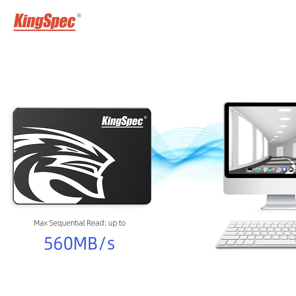 KingSpec SSD Internal Hard Drive (128GB, 256GB, 512GB) (BRAND NEW) - Cyber Shop Cyprus