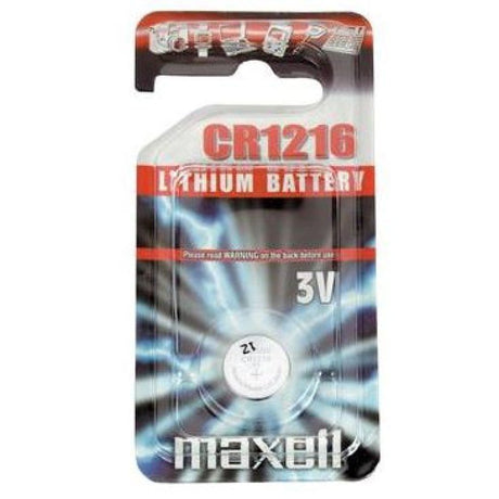 MAXELL BATTERIES CR1216 1PC BLIST PK - Cyber Shop Cyprus