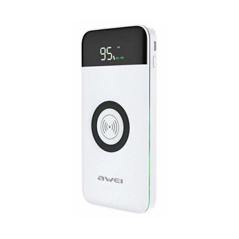 POWER BANK AWEI P71K 10000 MAH WIRELESS CHARGING (BRAND NEW) - Cyber Shop Cyprus
