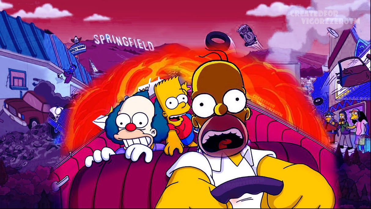 The Simpsons: Road Rage - PAL - PlayStation 2 (PS2) (Used)